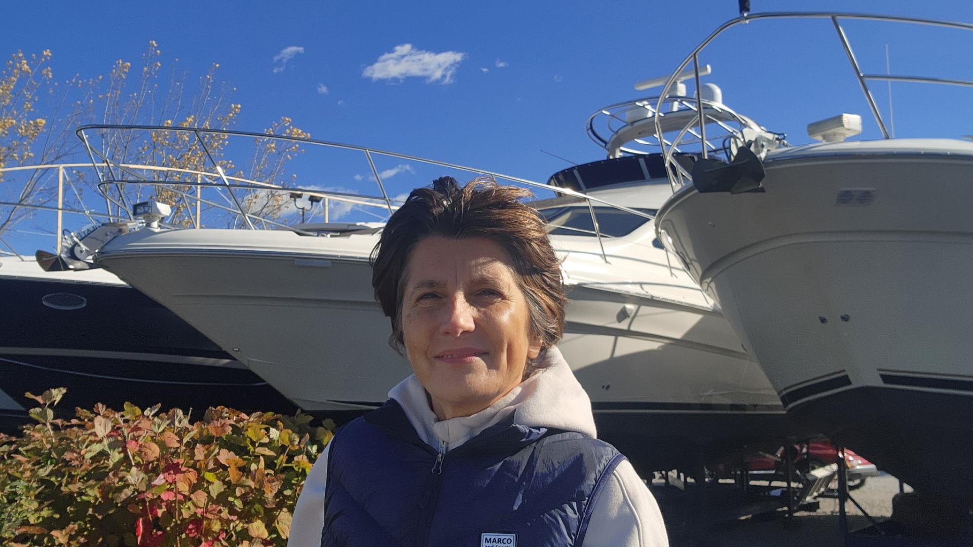 Image of Monika Fermoni, Founder & CEO of Marco & Sports, a community that received support from DMZ Innisfil to expand the business regionally. 