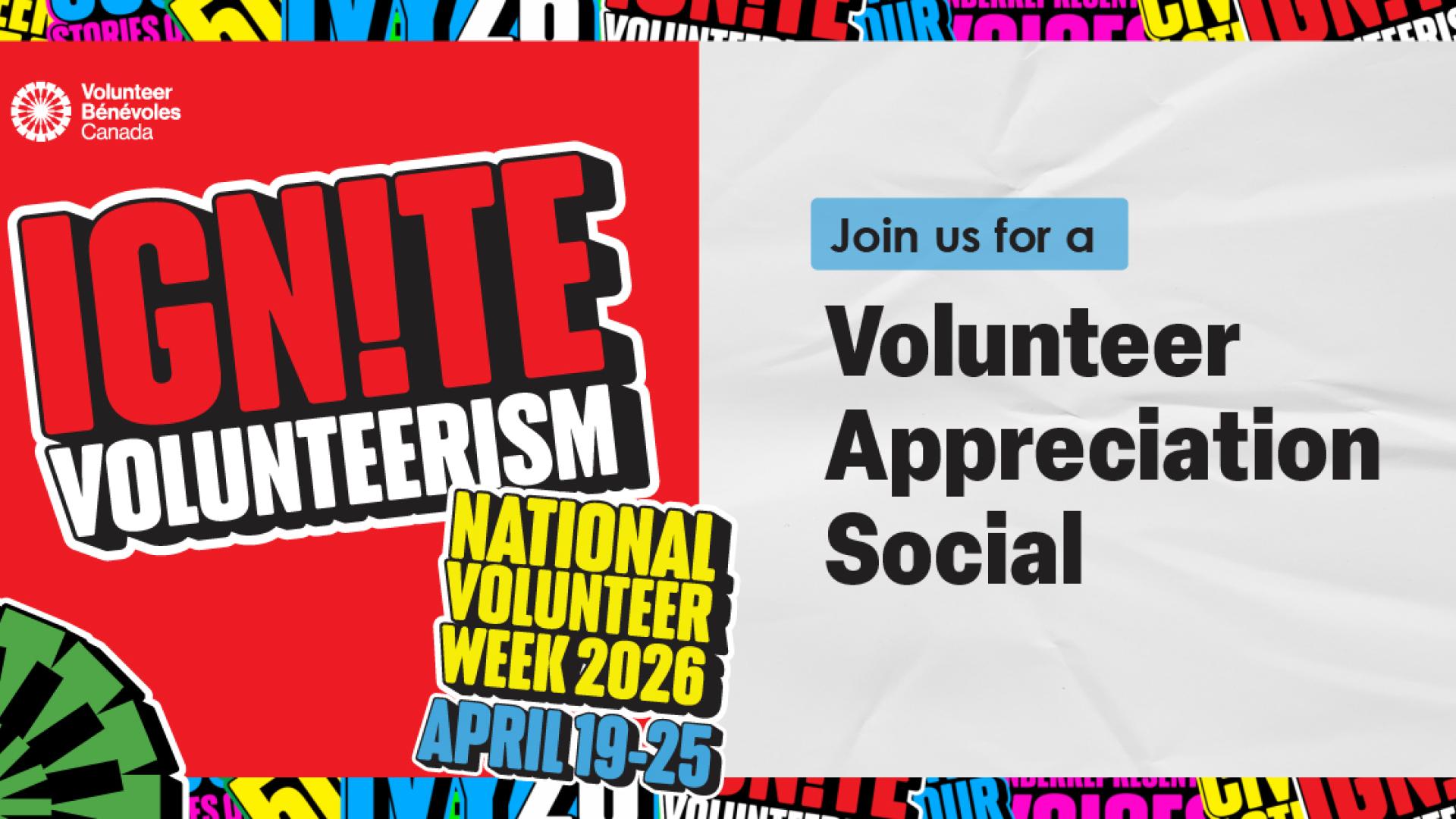 Volunteer Appreciation Social Invite