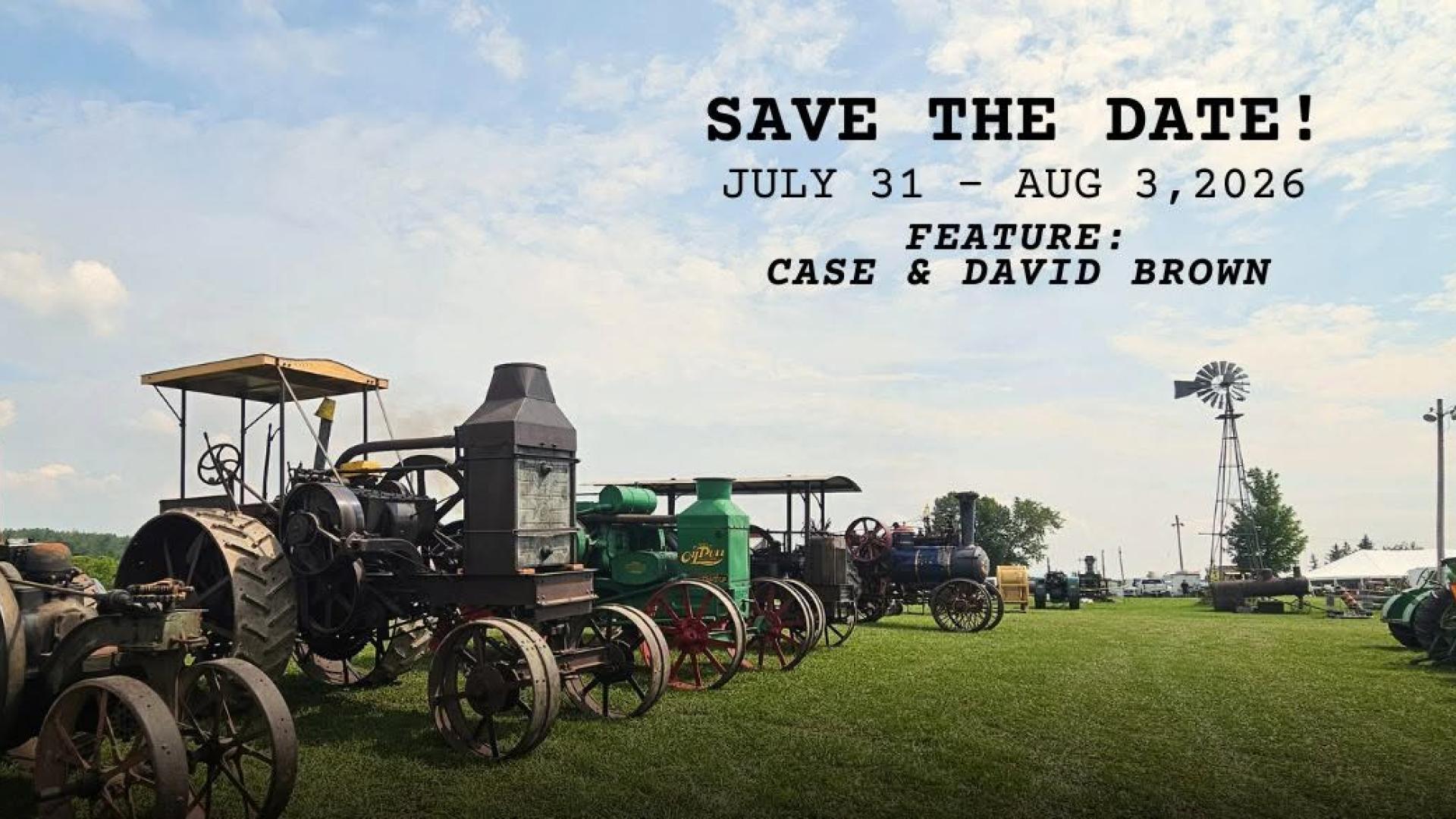 Georgian Bay Steam Show on July 31 to August 3