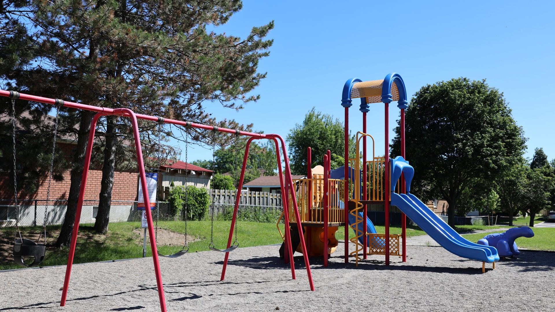 colourful playground equipment