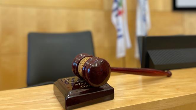 Town of Innisfil Mayor's gavel