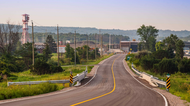 New stretch of road in Cookstown area