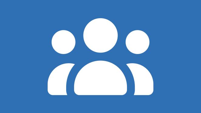 Group of three people icon