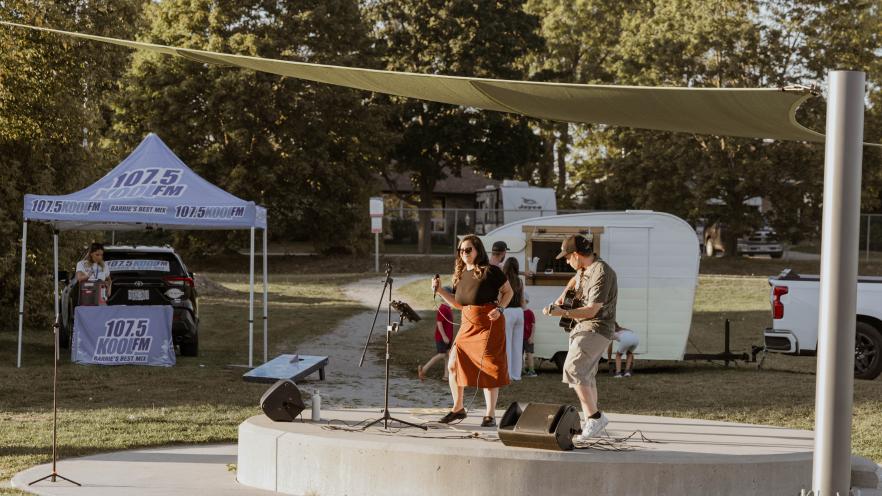 Music in the Park event at Cookstown Community Park