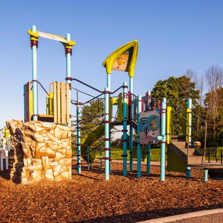 Modern children's playground