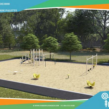Nantyr Park playground rendering