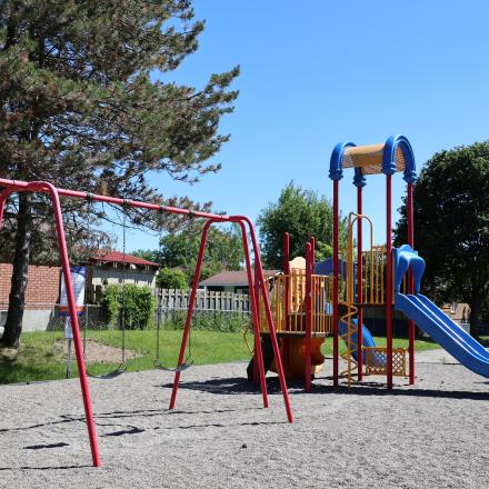 colourful playground equipment