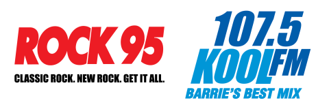 Rock 95 and Kool FM Logos