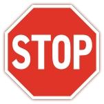 Stop sign
