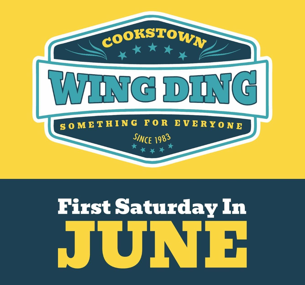 Cookstown Wing Ding is the first Saturday in June
