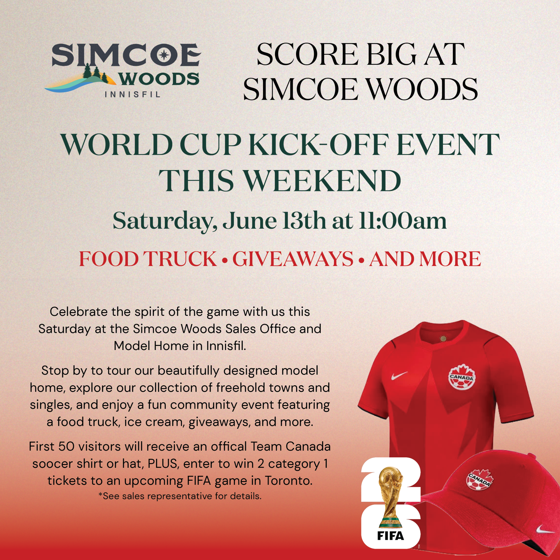 Simcoe Woods event on June 13 at 11 am