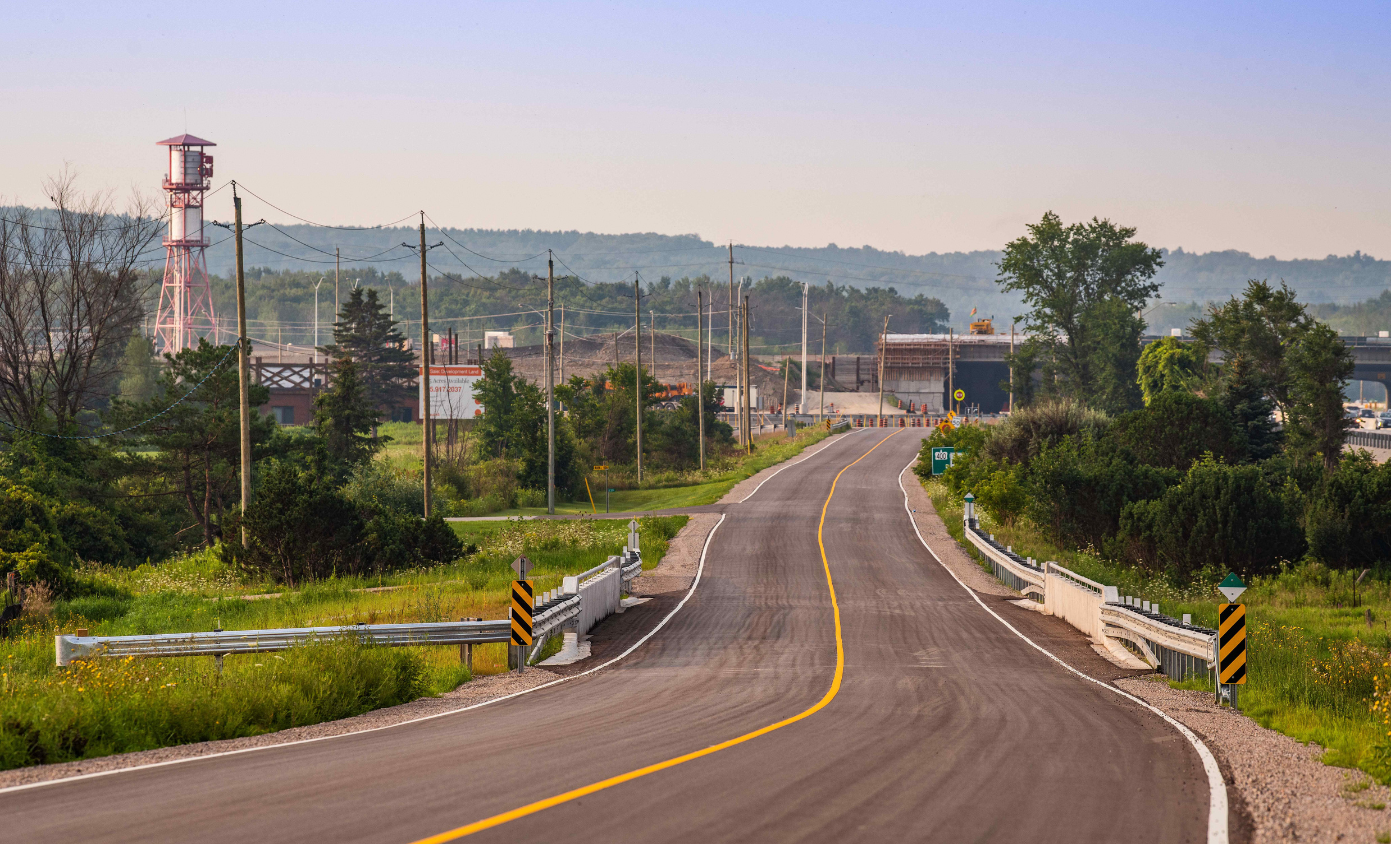 New stretch of road in Cookstown area