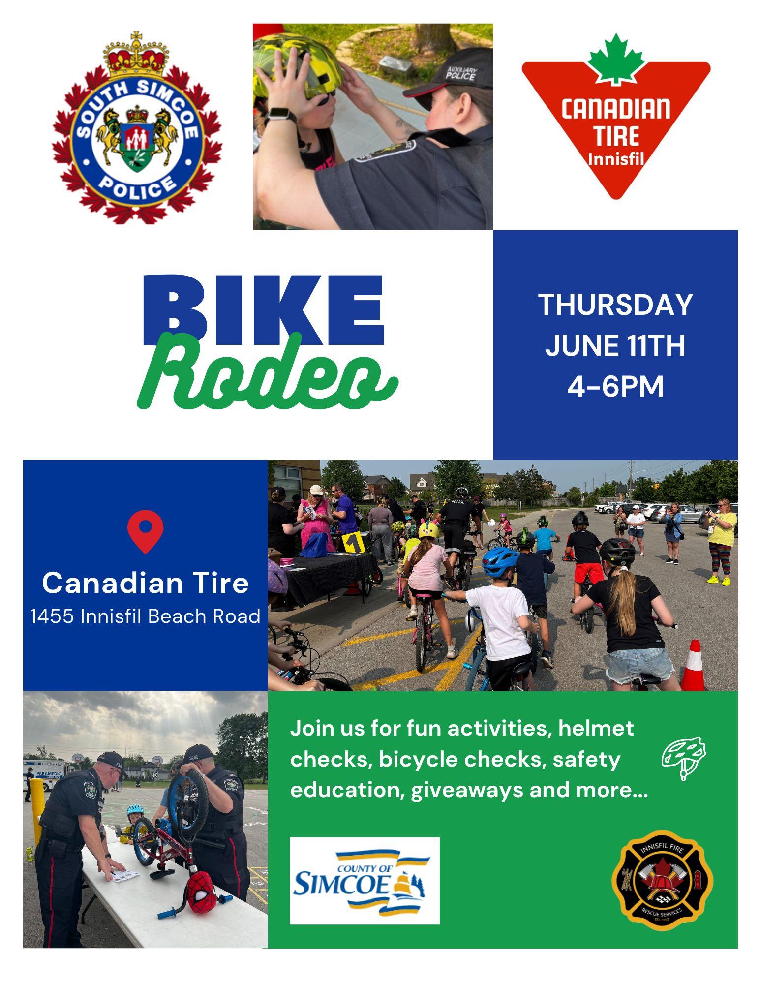 Bike safety road with SSPS on June 11 from 4 to 6 pm