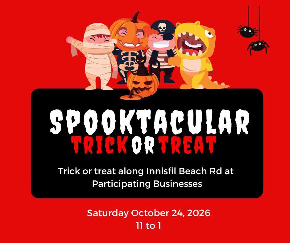 Spooktacular on October 24 from 11am to 1pm